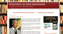 Desktop Screenshot of franciscoalcaide.com